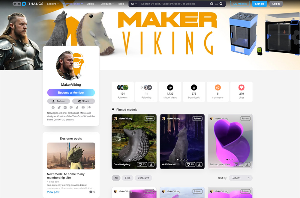 Welcome to the MakerViking’s lair 1